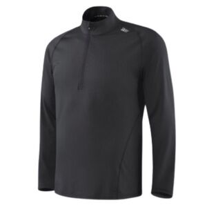 SAXX ThermoFlyte 1/2 Zip Black Pullover | M